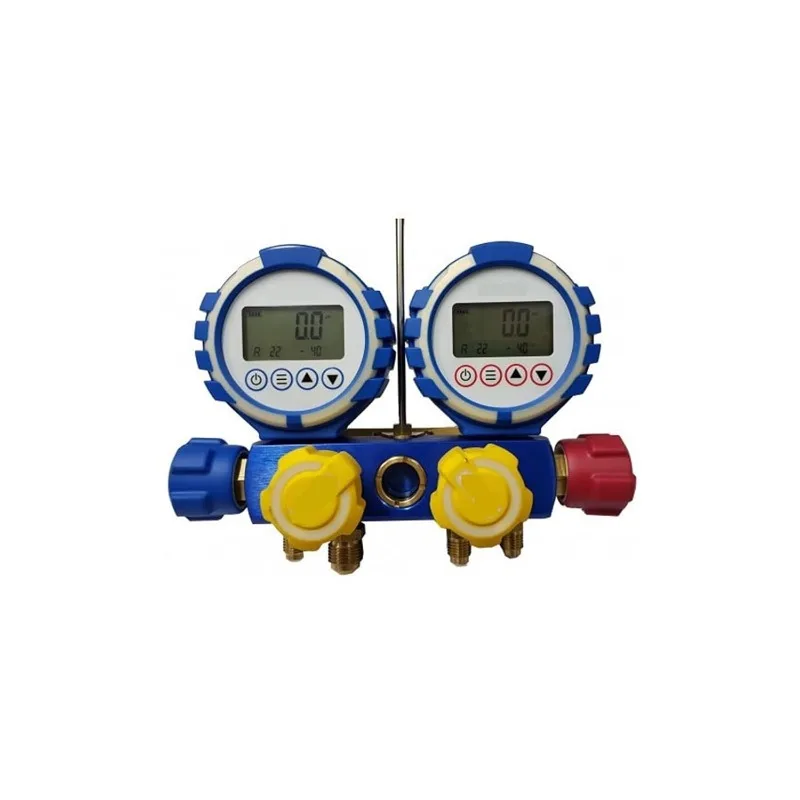 HVAC مقياس المنوع الرقمي متعدد الغاز أدوات التبريد المتعددة VDG-4-S1 مع خرطوم فراغ عالي لنظام A/C للسيارة #2