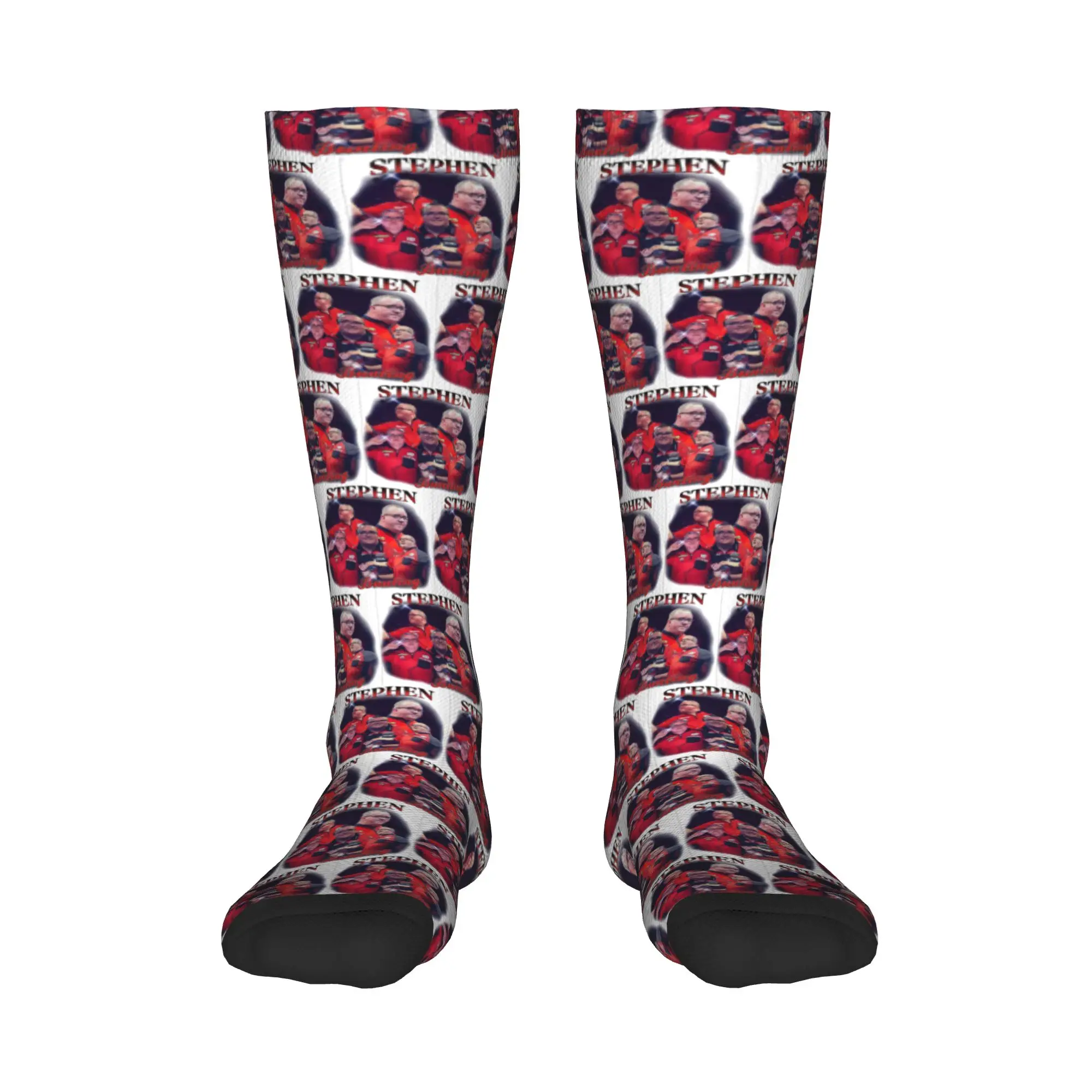 

All Seasons Crew Stockings Stephen Bunting Bootleg Socks Harajuku Casual Hip Hop Long Socks Accessories for Men Women Gifts