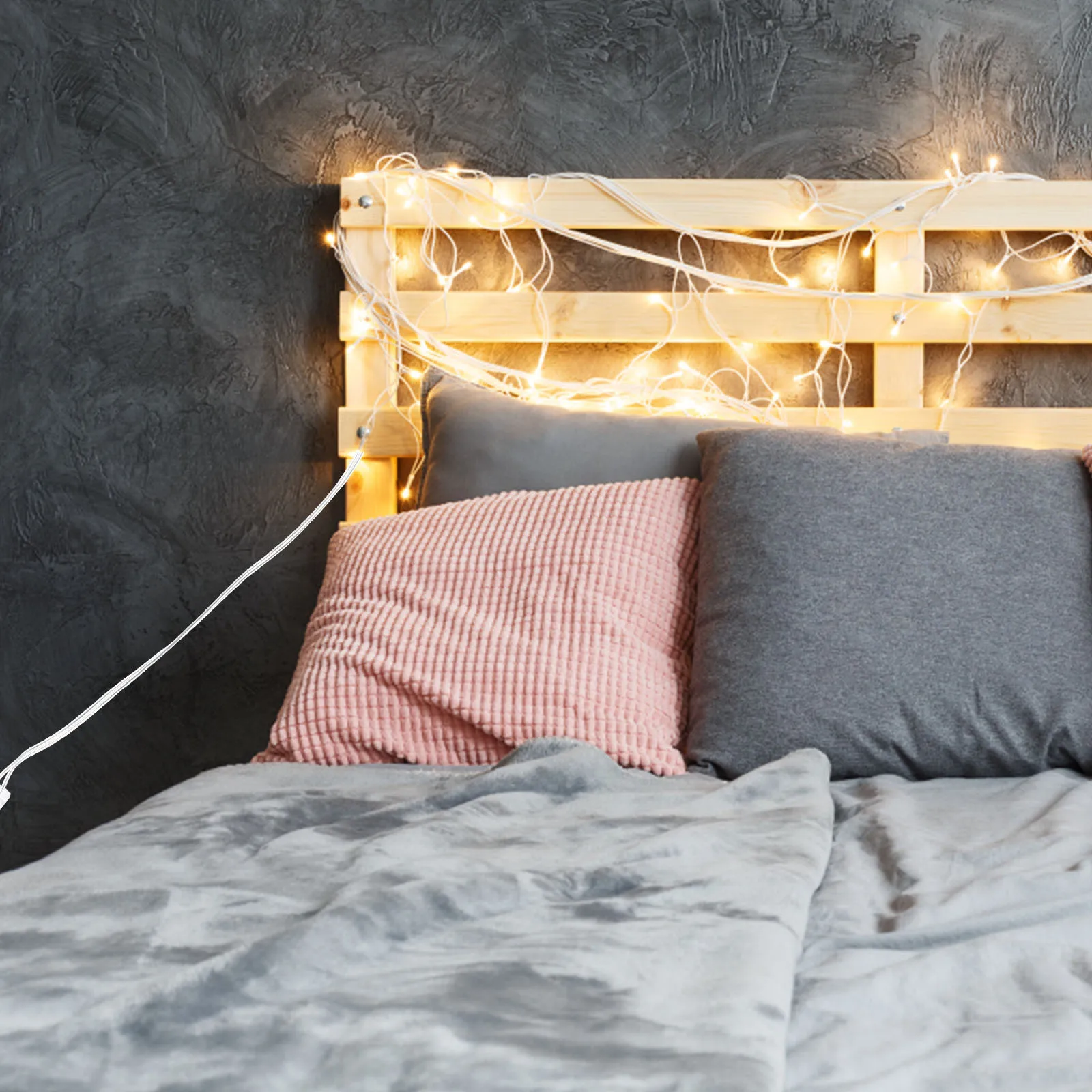 

2Pcs LED Extension Cord Clear Flexible Invisible Extension for Christmas Curtain LED Light Indoor Outdoor Ceiling Hanging Decor,