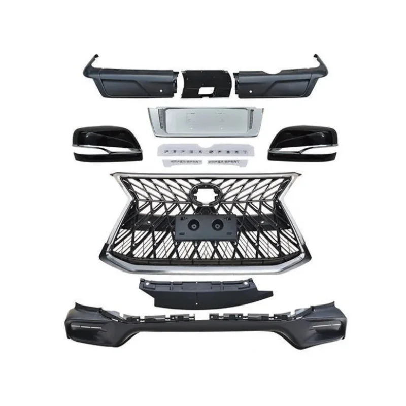 

High Quality LX570 Limited Edition Body Kit with Rearview Mirror Covers Front and Rear Bumper Upgrades Bodykit for 2018