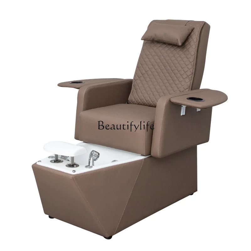09Electric manicure foot bath sofa chair single reclining eyebrow eyelash pedicure chair