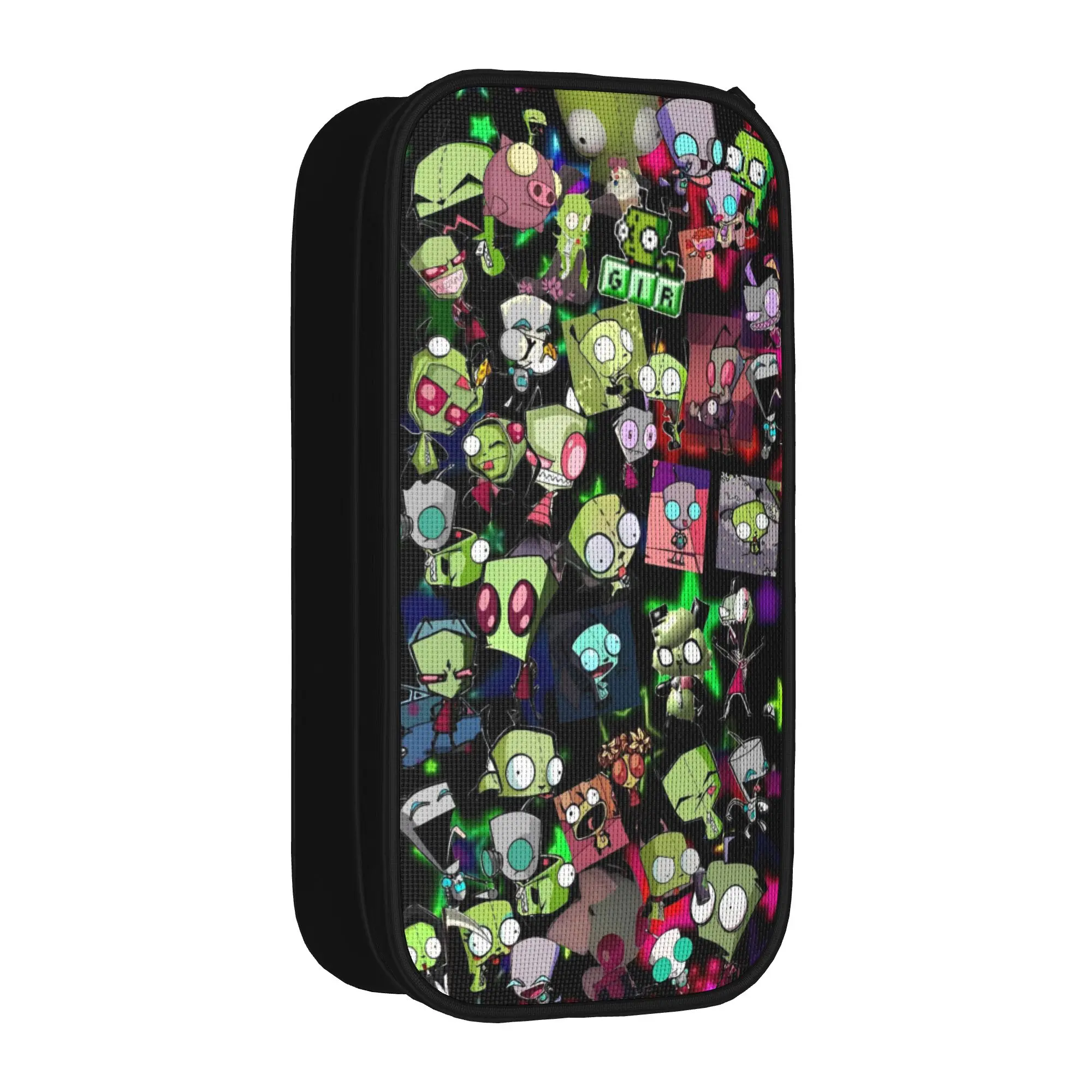 Invaders Zims  Do A Little Dance Pencil Case  Students Cute Pencil Pouch Custom School Pencil Cases Supplies Gift
