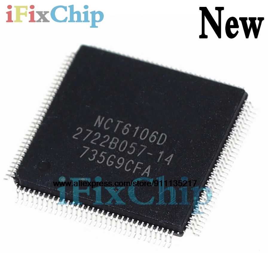 (1-5piece) 100% New NCT6106D QFP-128 Chipset