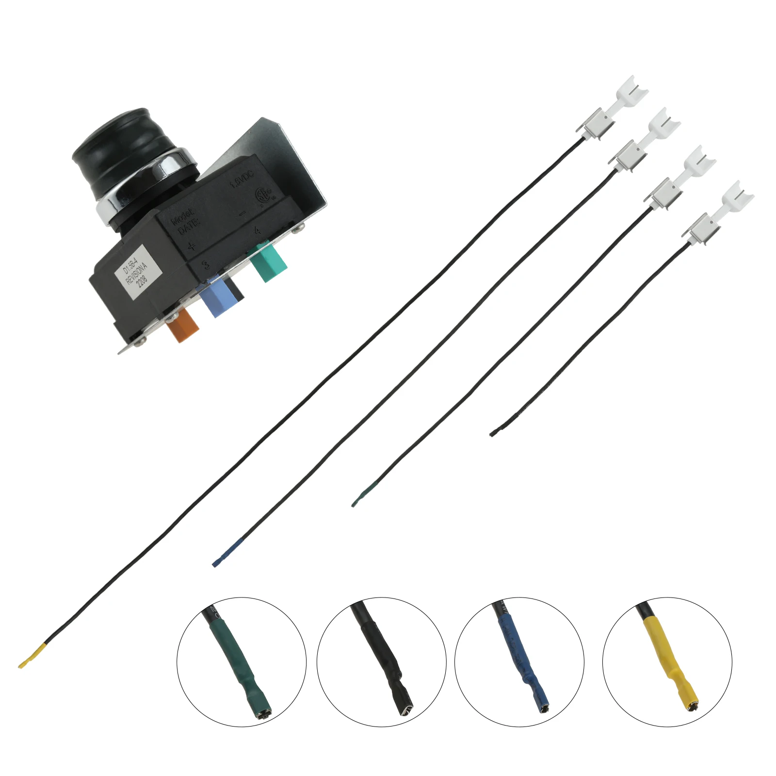 Universal Igniter Kit 4-Outlet Ignition for Weber Genesis 300 Series Front-Control Grills, Genesis E/S 310 320 330 Starter Kit