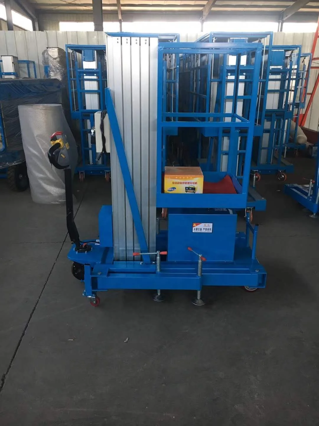 4m 8m 10m 12m 14m Hydraulic Aluminum Alloy Lift Double Column Mobile Lifting Platform One Person Aerial Work Table