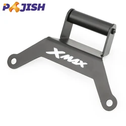 New Style Motorcycle Modified Adjustable Metal Iron Front Shifting Navigation Mobile Phone Bracket for XMAX XMAX300 2023-2024
