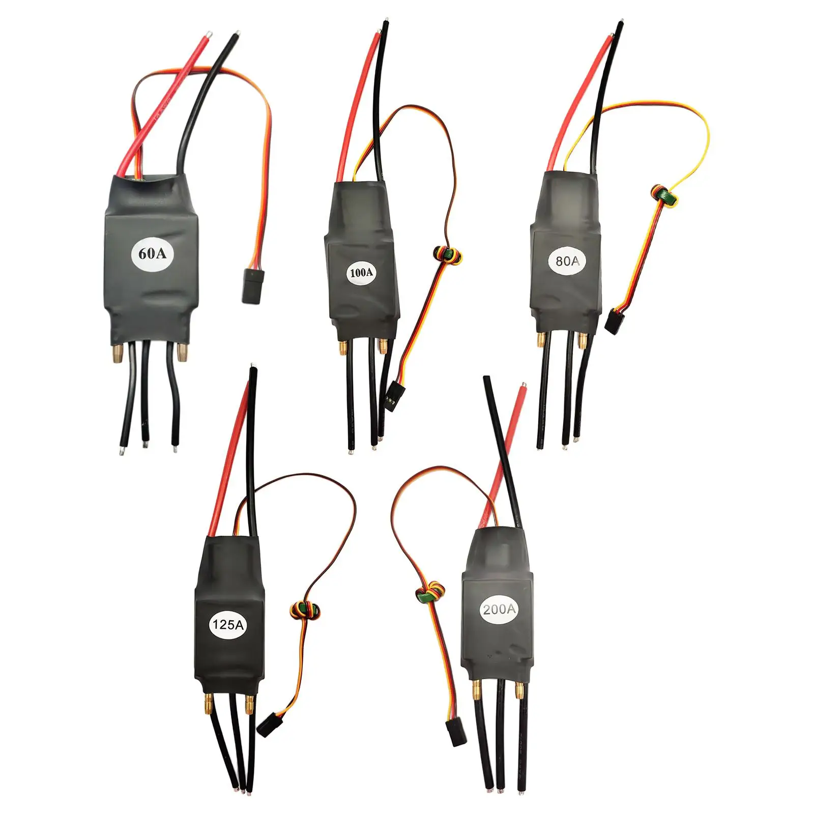 Remote Control Boat ‑Way Cooling ESC Repleacment for RC Boat Accessory