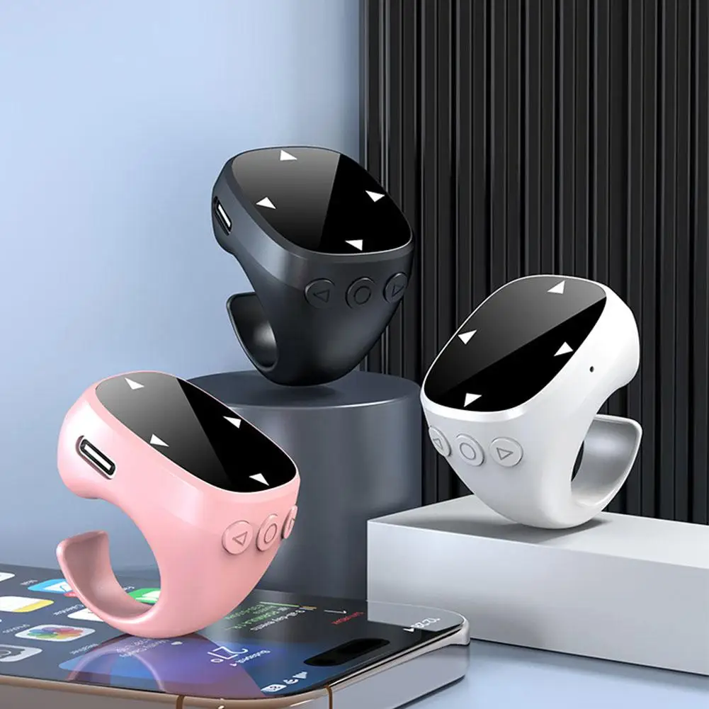 Mini Touch Telecomando Senza Fili Bluetooth Smartphone Mobile/PC/Tastiera TV BT/Telecomando BT Supporto Mouse/Smart F8Q4