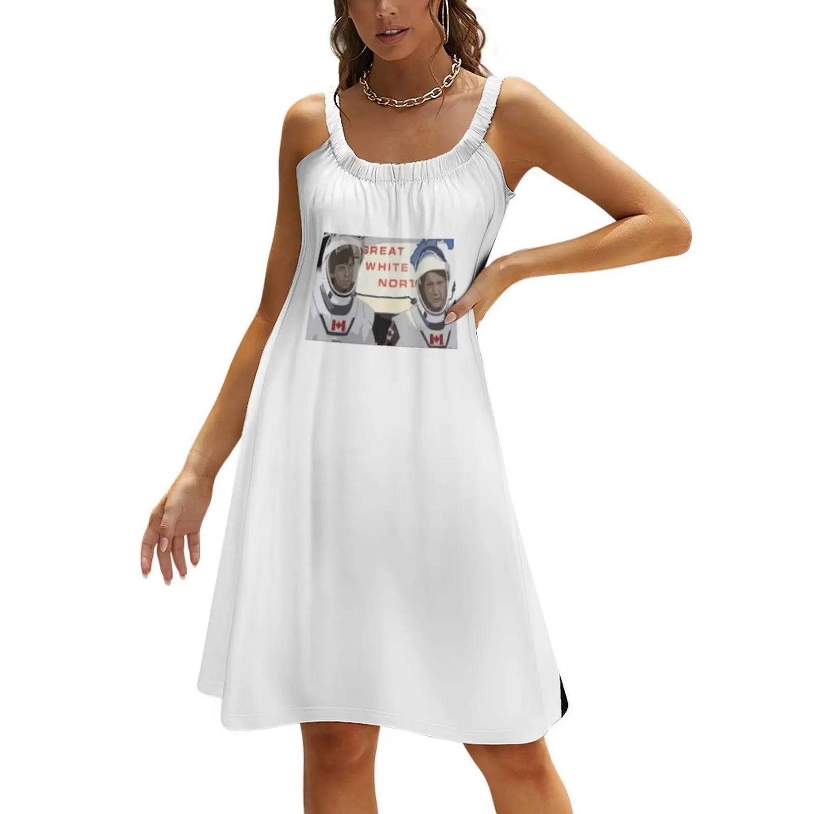 

Bob and Doug McKenzie are Famous Canadian Astronauts Beach Sling Skirt Party dresses