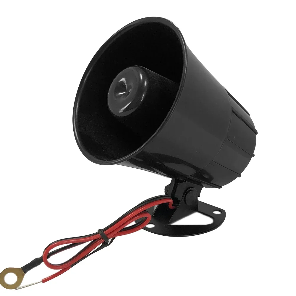 Universal 125dB Loud Warning Alarm Siren for Car Auto Motorcycle Truck 12V 24V 15W Mini speaker Loud Warning Alarm Siren