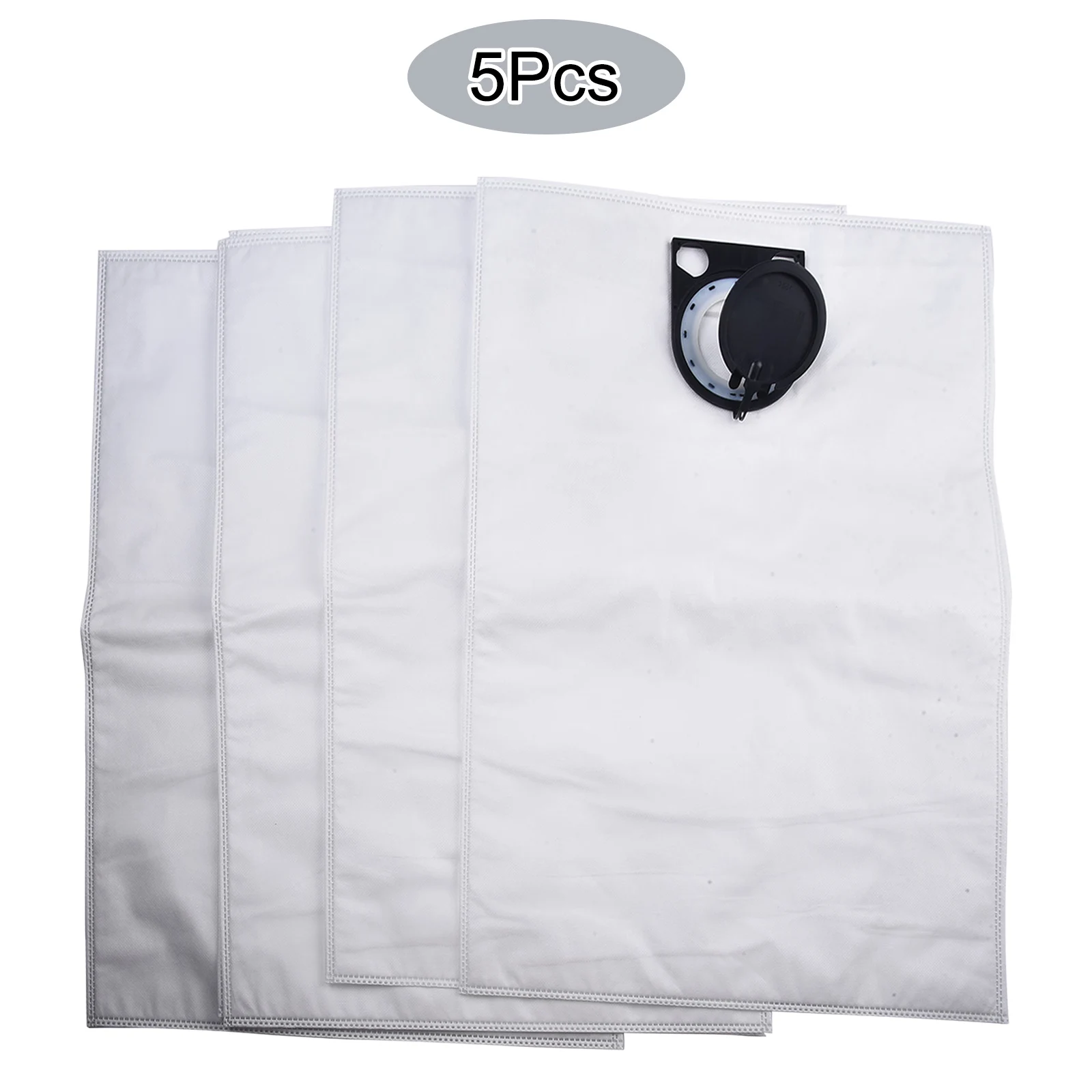 Pack of 5 Cloth Filter Bags for L1625 Vacuum Cleaner Four Layer Microfiber Fabric for Enhanced Dust Capture and Extended Use