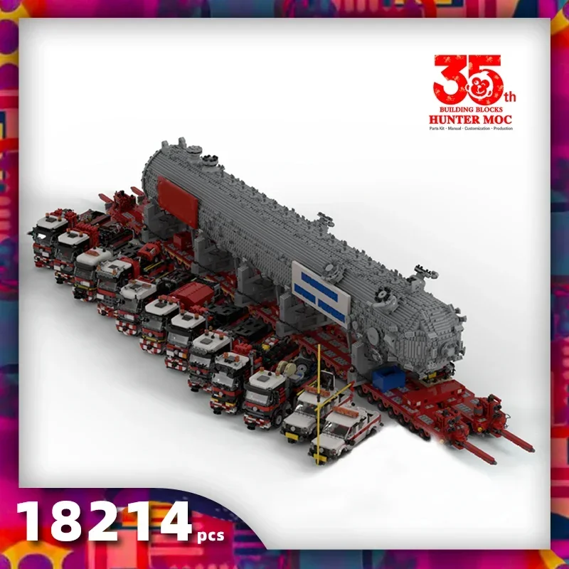 

HtMoc reactor blocks transport team bricks Ultimate Collectors Series ucs Engineering Team building Desert experiment