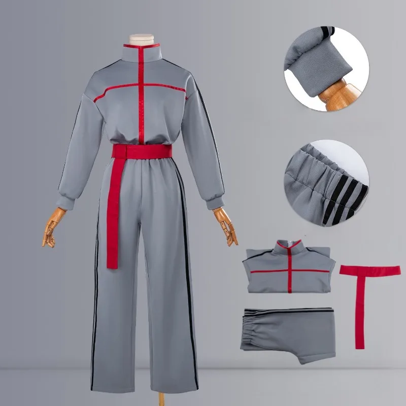 

New Anime Teto Cosplay Costume Virtual Singer Grey Blue Sports Uniform Suit for Women Halloween Carnival Party Roleplay Outfit
