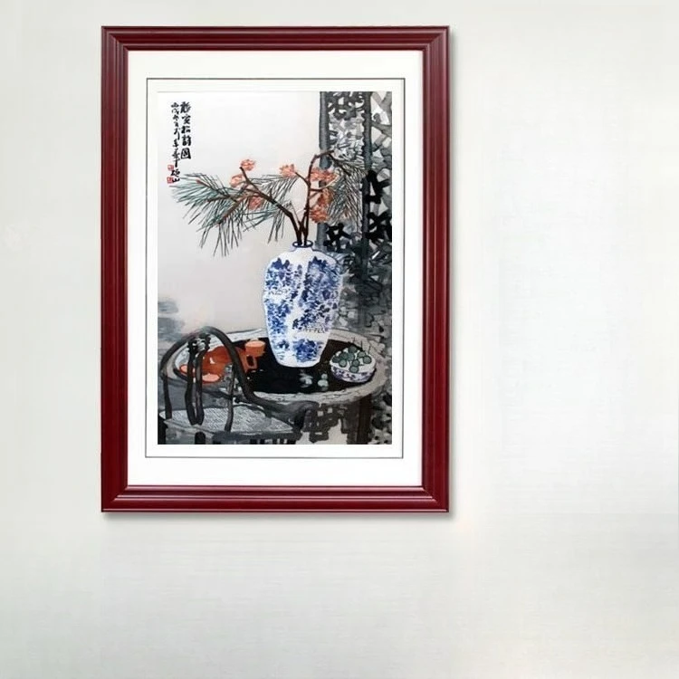 

Quiet room, Songyun, Guangzhou, decorative painting, still life, finished painting, pure handmade, study, bedroom