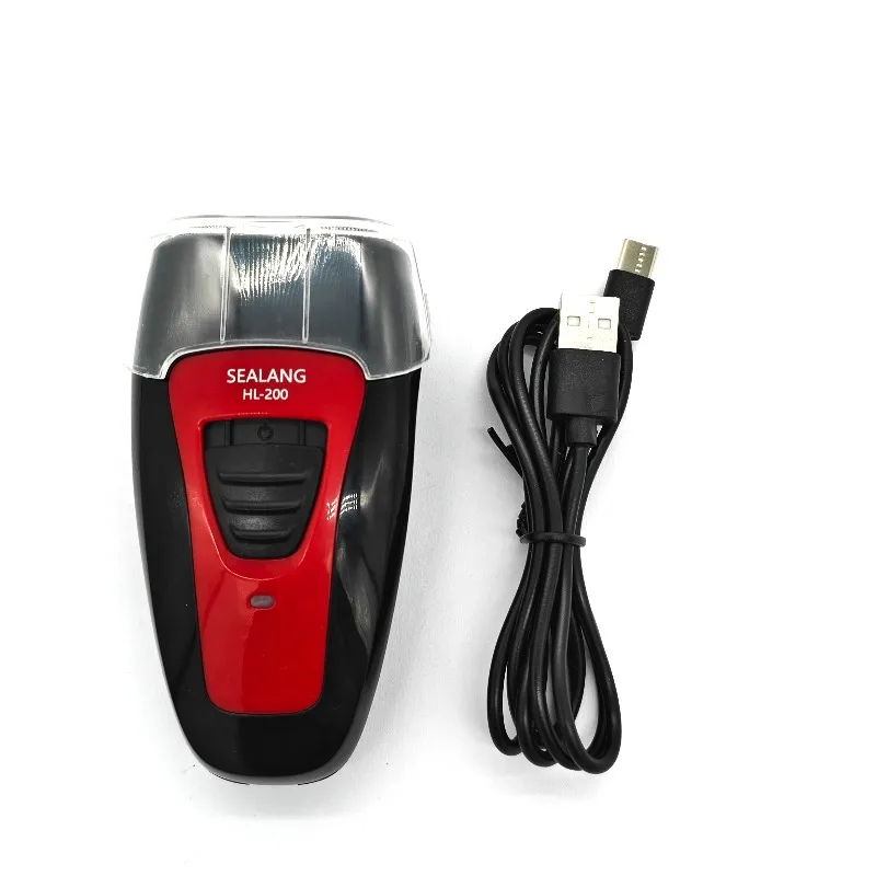 HL-200 Portable Electric Shaver Compact Shaver Compatible with For The Face/Beard with TYPE-C Fast Charging for Business Travel