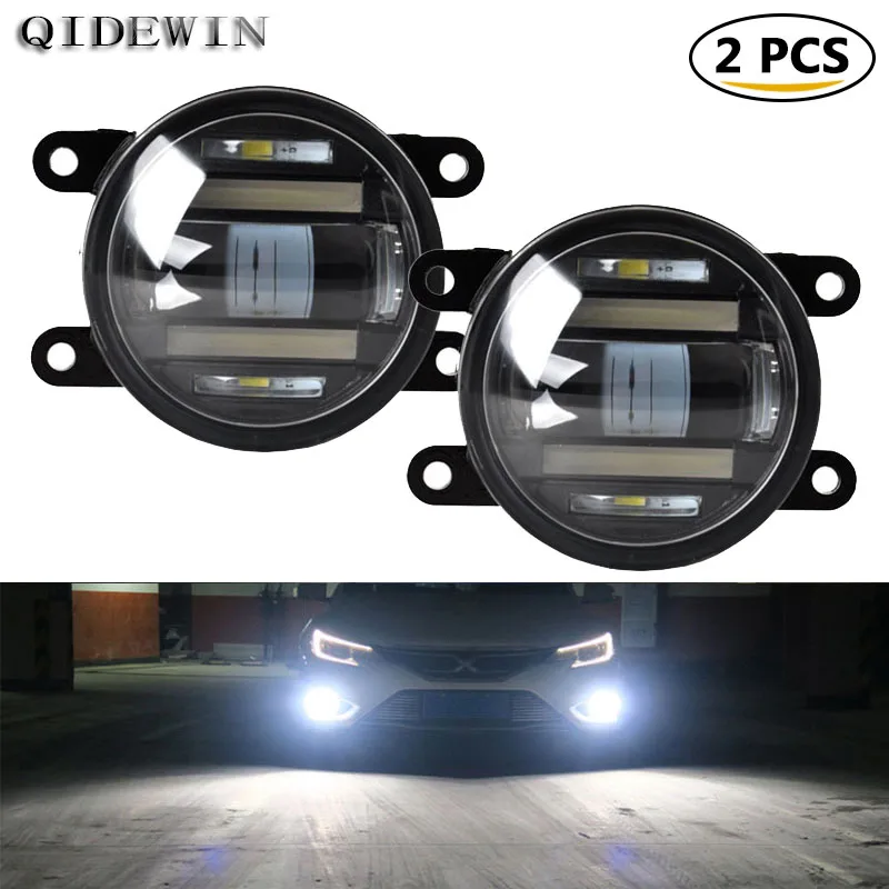 

LED Headlights for Toyota Alphard Prado Previa Sienna Fiat Ottimo Front Fog Lamp Assembly Car Lenses Car Lights For Vehicle 2pcs