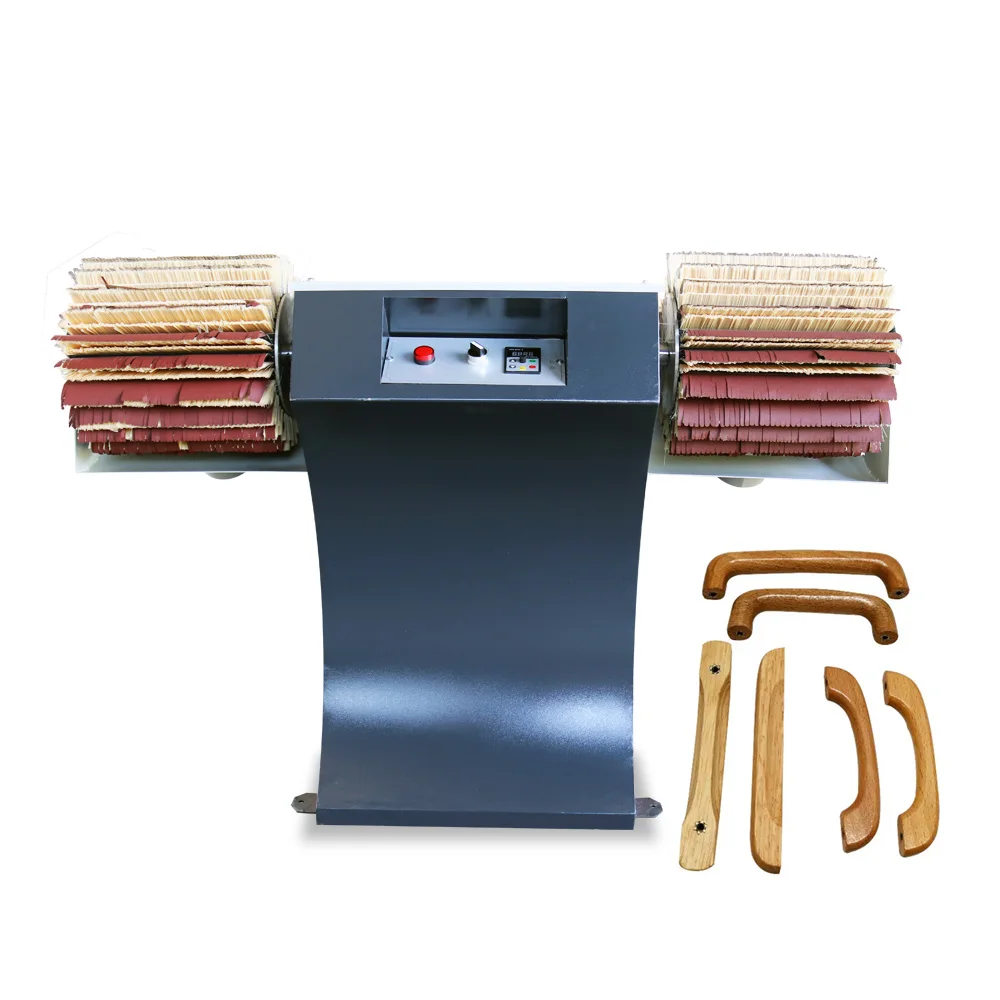 Vertical Manual Wood Sanding Machine for Staircase and Furniture Legs Easy to Operate 1.5kW