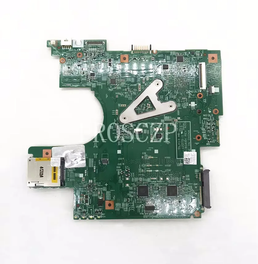 Laptop Motherboard para DELL, CN-02D6MM 2D6MM 02D6MM, Mainboard de alta qualidade, 12275-1 W/ SR0XL I5-3337U CPU SLL8C HM77, 100% testado