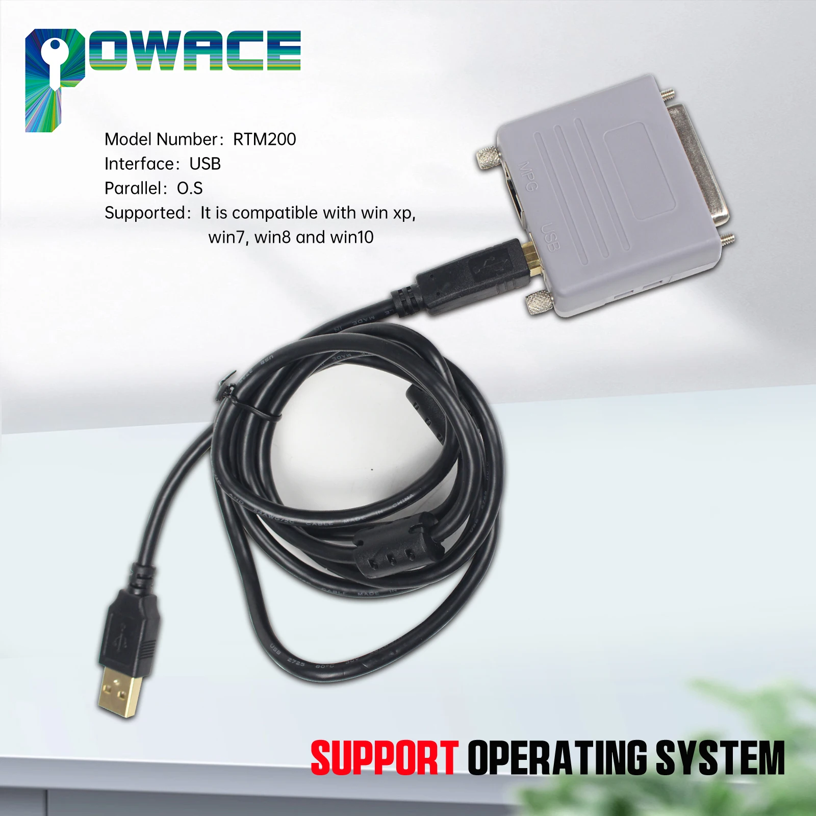 Imagem -06 - Lpt Paralelo ao Usb Novo Adaptador Usb Controlador Rtm200 200khz para Mach3 Controle Cnc Aplicações