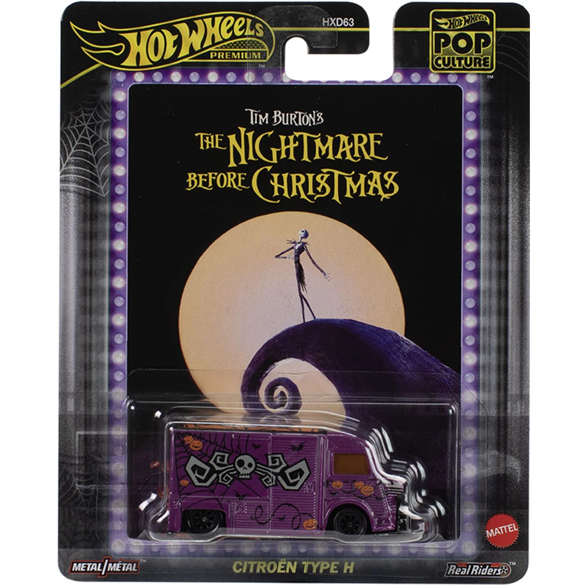 1/64 Mattel Hot Wheels Pop Culture Cyberpunk 2077 Snoopy Batman 2025 Mix 6 (funda M) vehículo de Metal fundido a presión juguete para regalo de cumpleaños