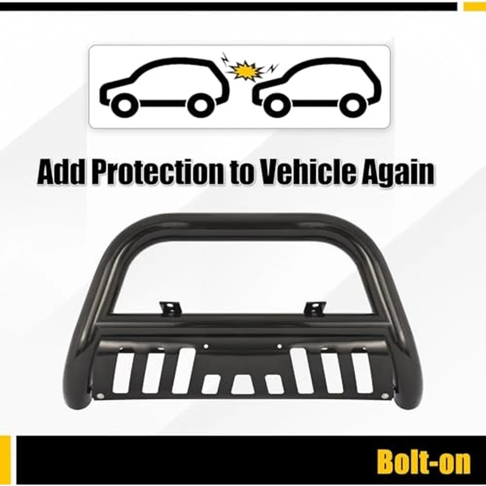 Bull Bar Guard Compatible with 2002 2009 Ram 1500