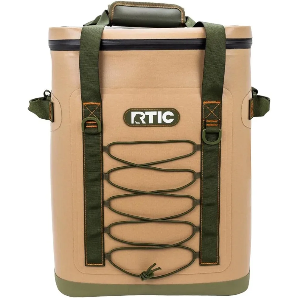 

RTIC Backpack Cooler 36 Can, Insulated Portable Soft Cooler Bag Waterproof for Ice, Lunch, Beach, Drink, Beverage, Travel,