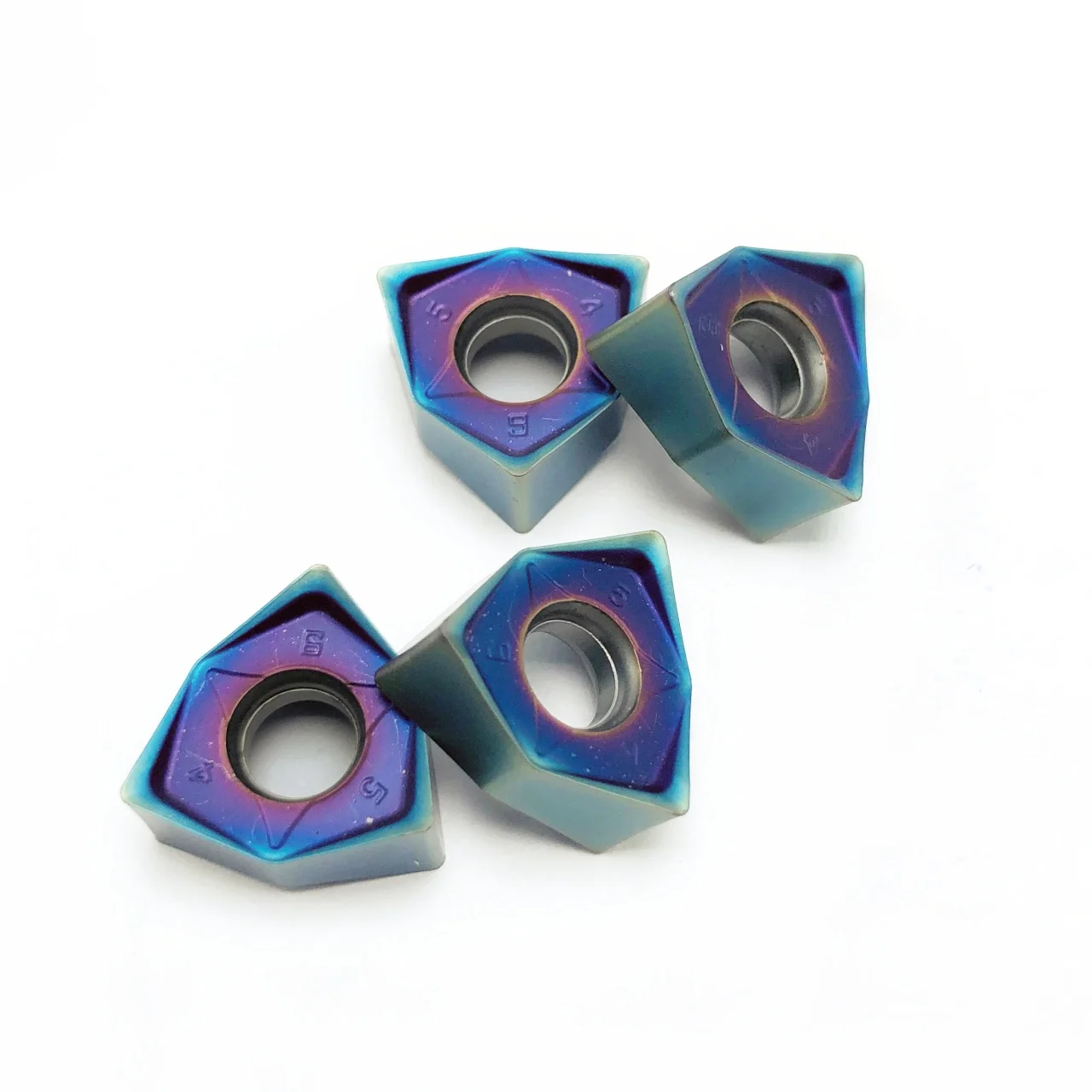 Alta qualità 10 pezzi muslimah KT7030 inserti per fresatura in metallo duro lame per utensili da taglio Face End Mill Cutter tornio