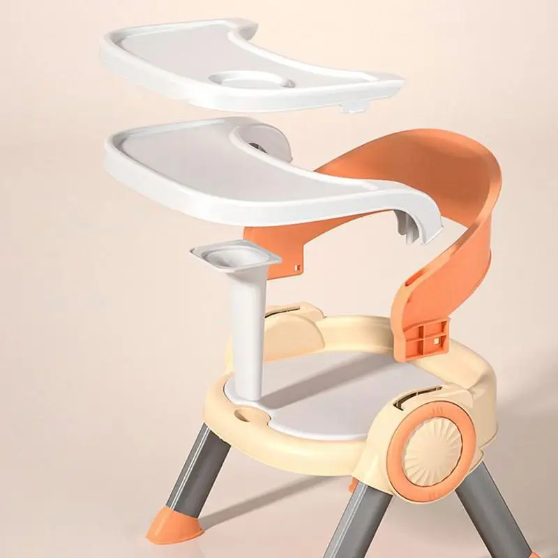 

Стул для еды для малышей, сиденье с высокой спинкой, многофункциональные бытовые маленькие табуретки, детское сиденье для учебы для кемпинга, лужайки, пляжа