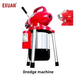 Automatic Dredge Machine  Electric Pipe Dredging Sewer Tools Professional Clear Toilet Blockage Drain Cleaning Machine 1PC