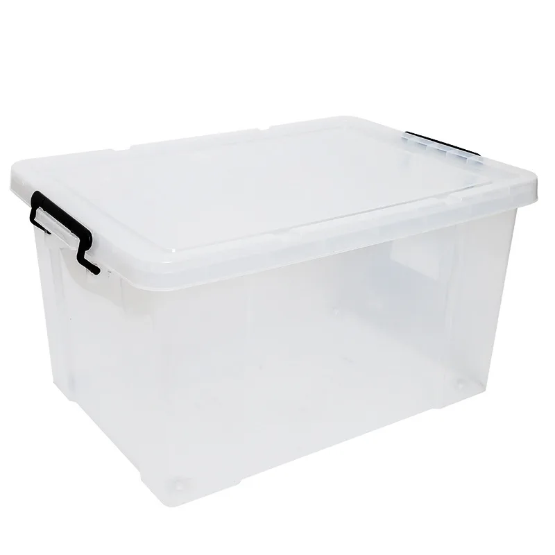 

Thickened transparent, storage box, extra large, plastic, clearance storage.