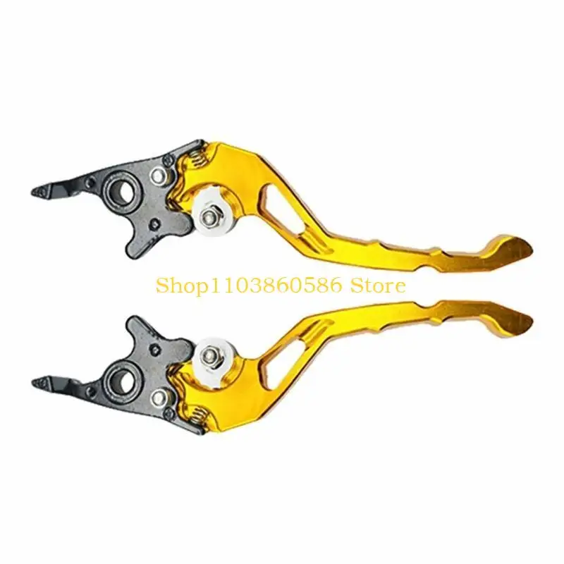 

242A Ergonomic Motorcycle Brake Handles Levers With Quick Response Suitable For Superior Handling And Quick Brake Response 2x