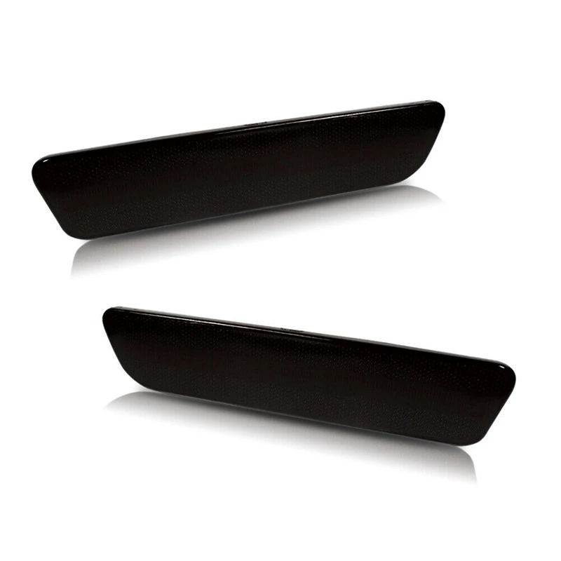 NEW-LED Smoked Rear Bumper Reflector Side Markers Turn Signal LED Light For 2005-09 Ford Mustang Car Styling
