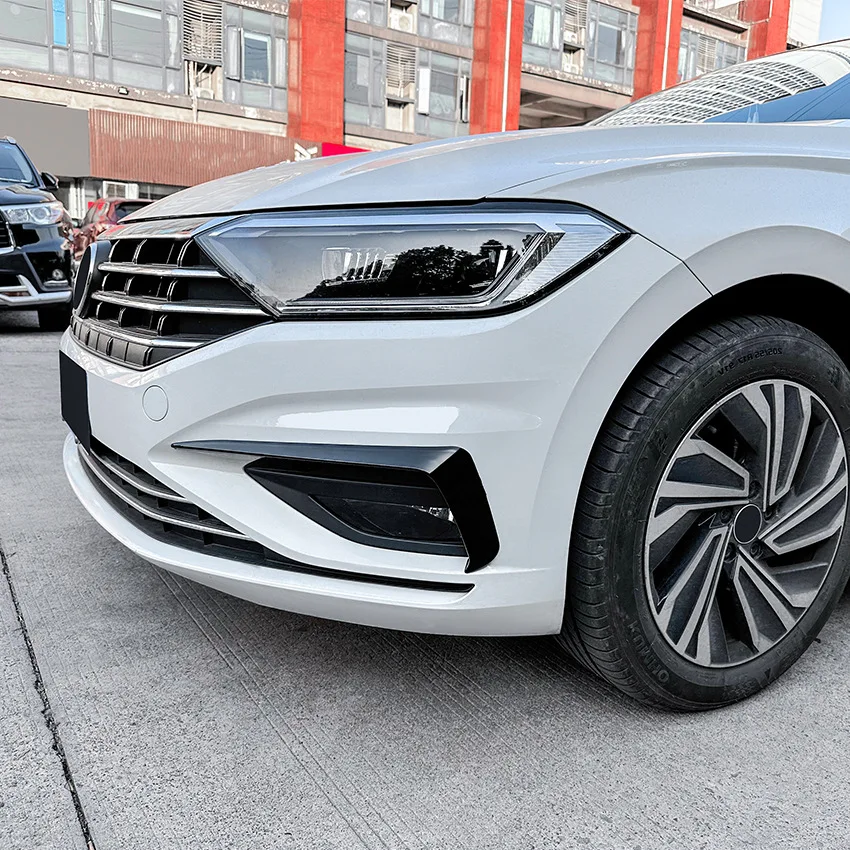 

Для Volkswagen Sagitar Jetta MK7 2019 2020 2021: Передний бампер, сплиттер, решетка противотуманной фары, накладка-спойлер, воздухозаборник, ветровой дефлектор, элементы обвеса кузова