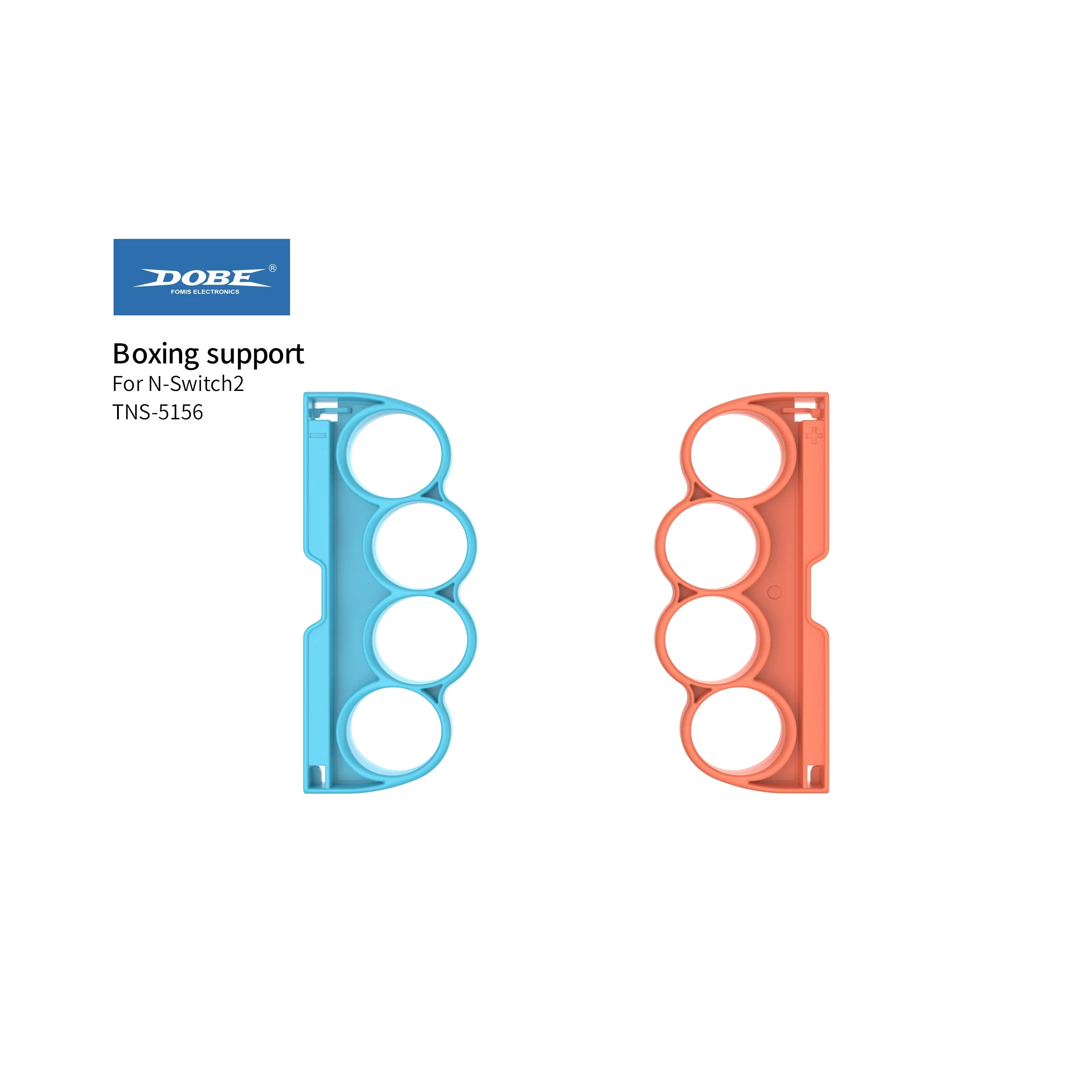 Switch 2 Controller Boksgrepen Handvatten Paar Joy-Con Punch Holder Fitness Sportspel Accessoire Blauw Rood Plastic
