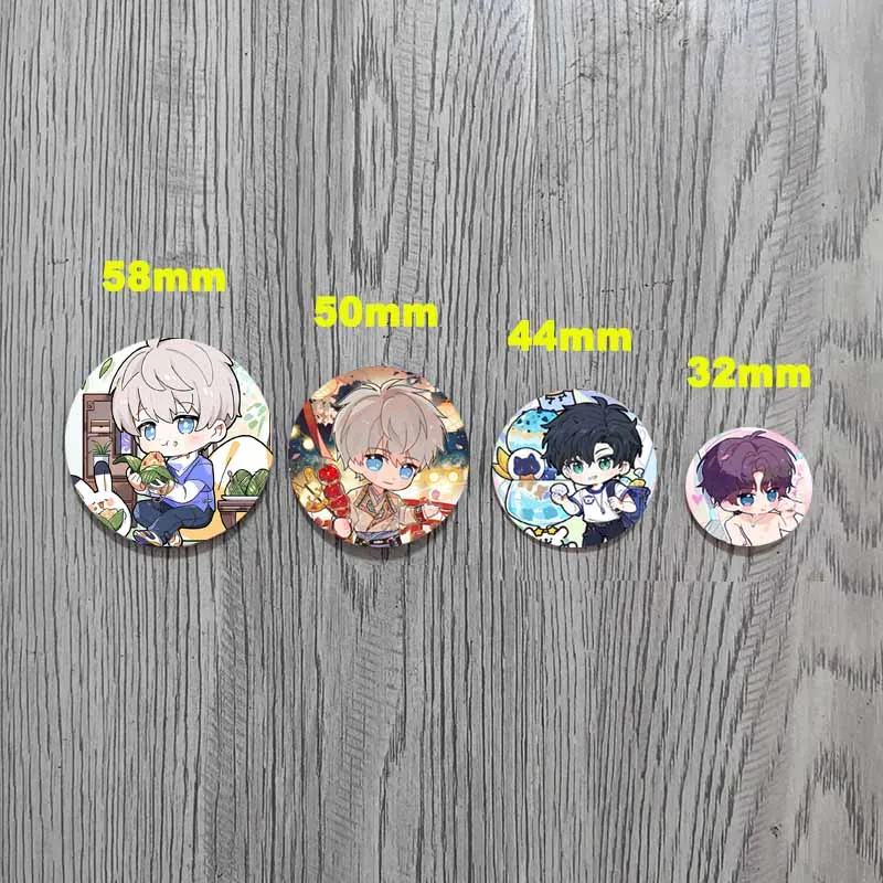 الحب والفضاء العميق لعبة سلسلة بروش كاليب سيلوس زين رافاييل شارات كزيفير الملابس حقيبة الديكور دبابيس لطيف هدايا عيد الميلاد