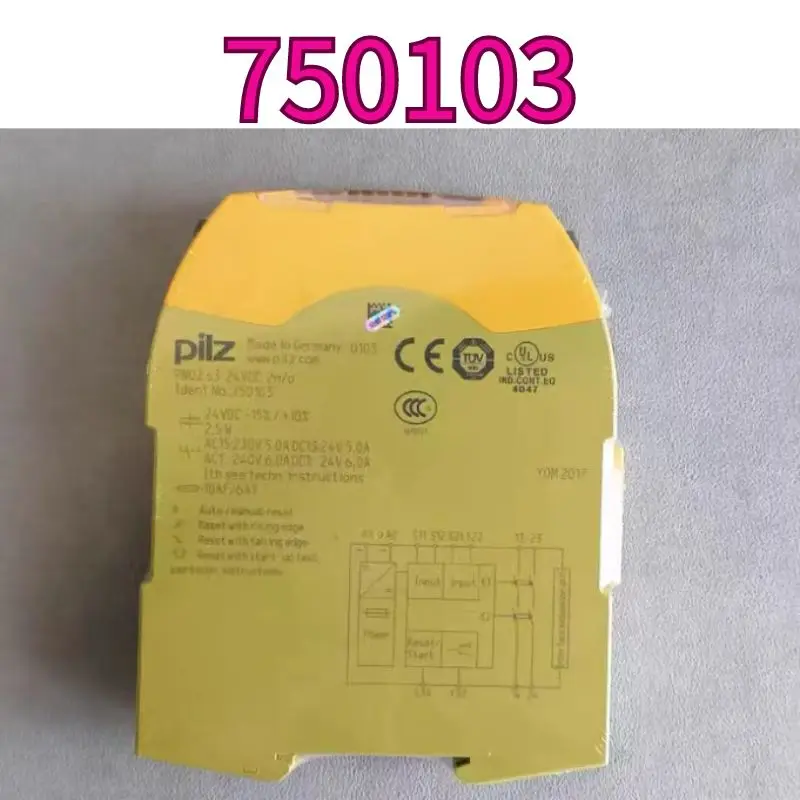 New safety relay PNOZ S3 750103 comes with a one-year warranty and can be shipped quickly