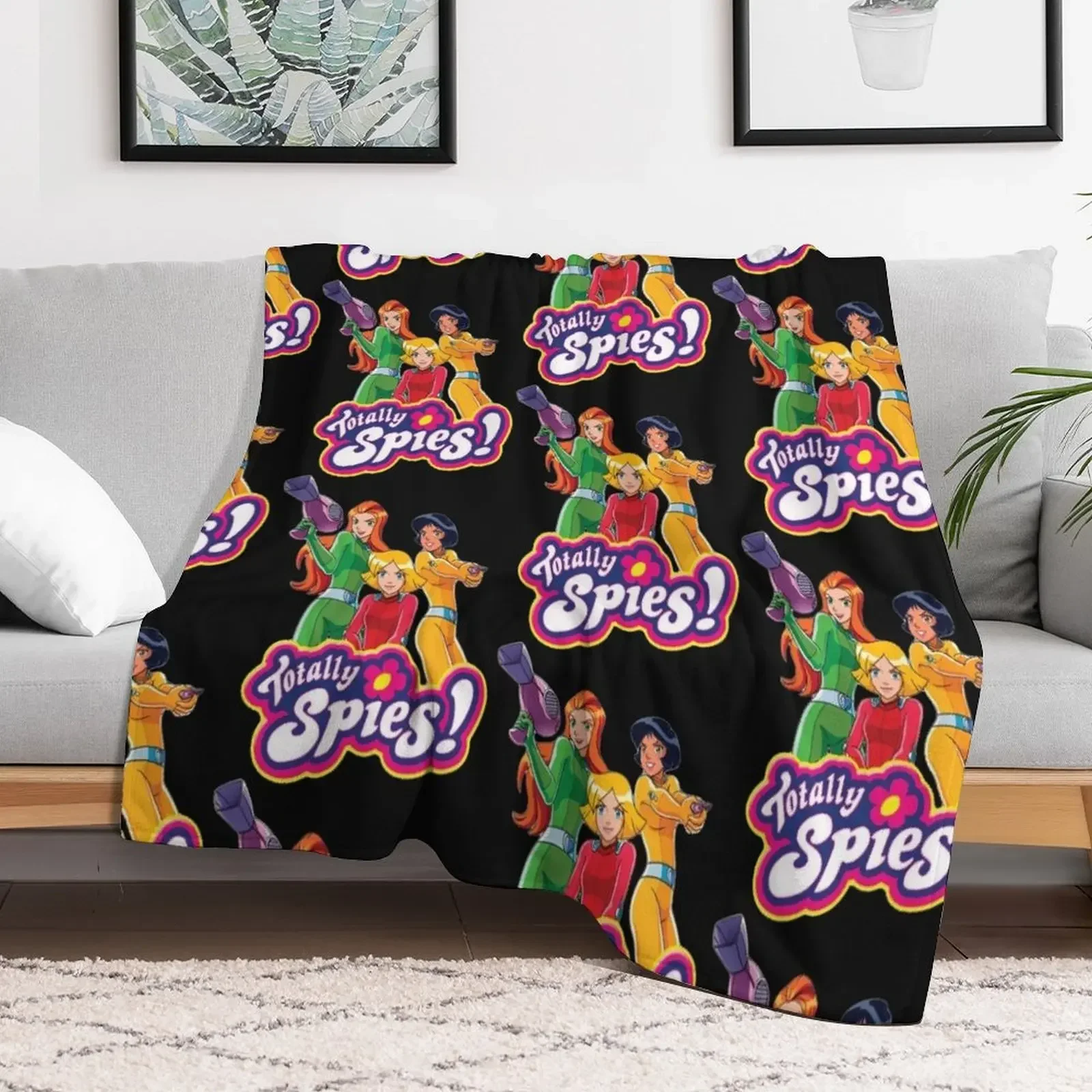 

Totally Spies Classic Throw Blanket halloween Camping warm for winter Blankets