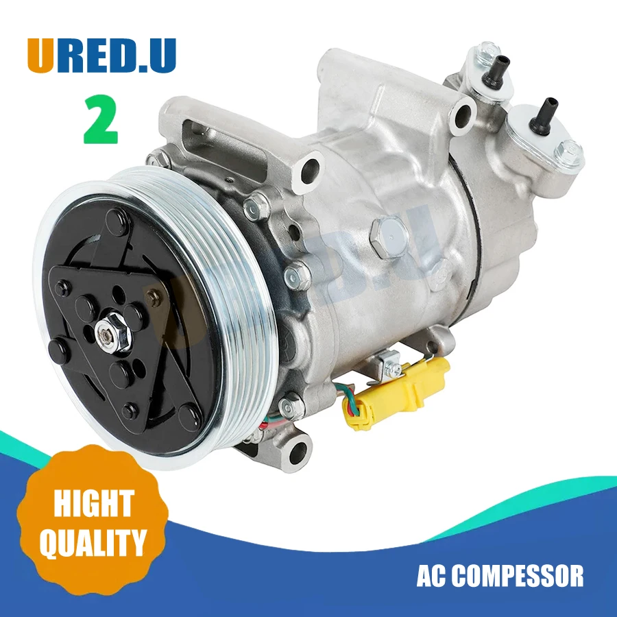 For 2758433 64529213175 64522758433 Mini Cooper R56 2007-2012 SD6V12 A/C AC Compressor 2758145 9213175 9213175