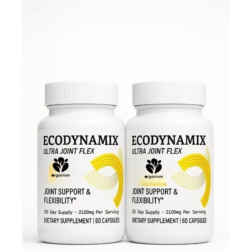 

Добавка для эластичности суставов, 60 капсул по 2100 мг, содержащая глюкозамин и куркуму за поставку на 30 дней.