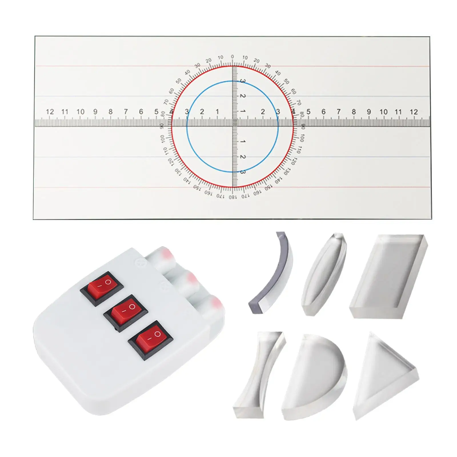 빛 굴절 실험, DIY 과학 실험, 공예 교육 기구, 중학교 어린이용 학습 장난감