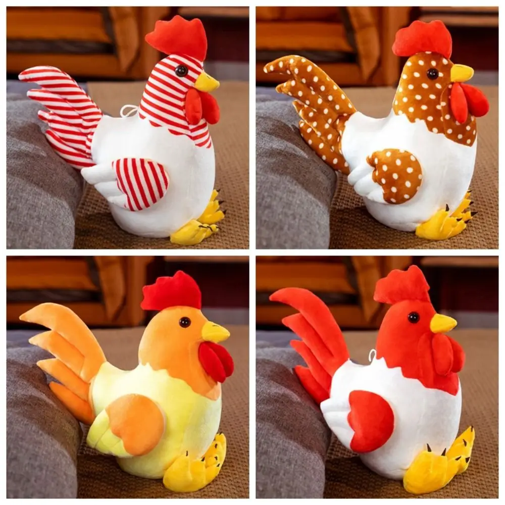 Realistic Chicken Chicken Plush Toy Stuffed Soft Chick Soft Pillow Huggable Simulation Animal Chick Stuffed Dolls Kids Toye