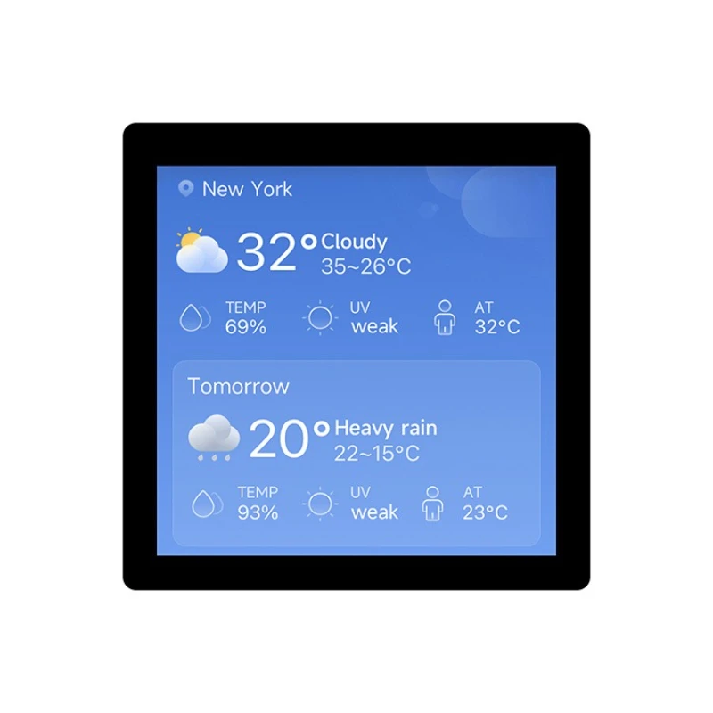 

ESP32-S3 4-inch LCD touchscreen development board, supports Wi-Fi and Bluetooth LVGL development