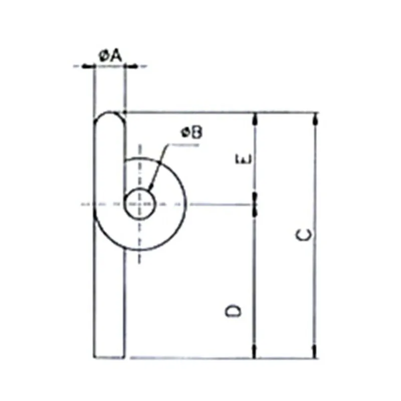 Ceramic Pigtail Thread Guide Yarn Thread Loop for Textile Spinning Machine