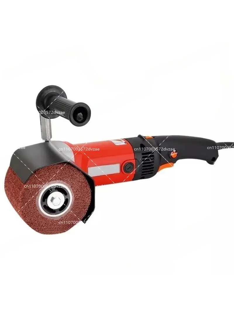 Portable Stainless Steel Wire Drawing Machine Industrial Grade Polisher Electric Speed Control Mirror Finish