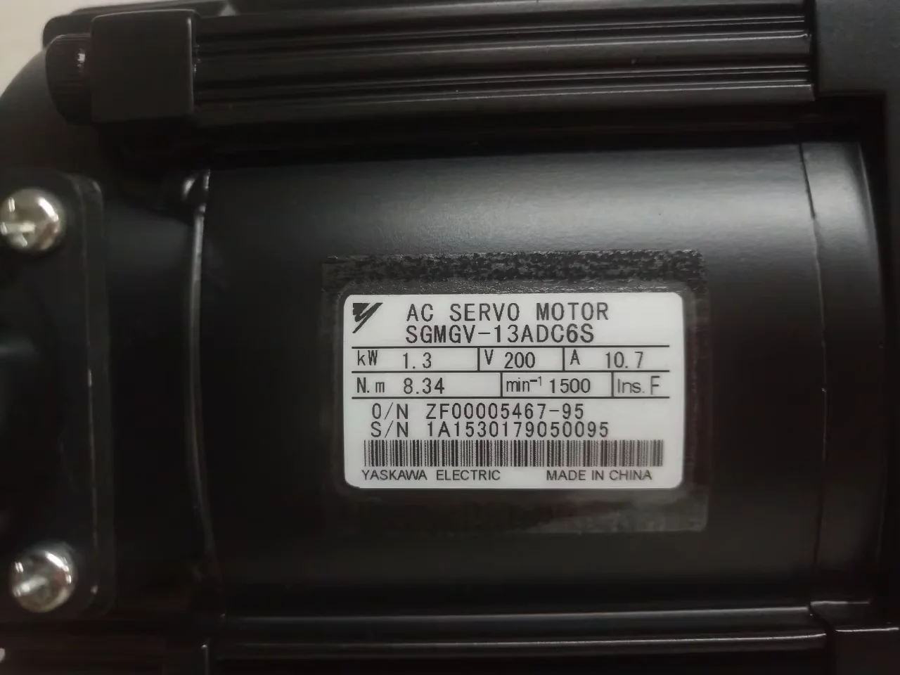 Servo Motor SGMGV-13ADC6S Brand New Original Genuine，Fast shipping，SGMGV 13ADC6S，in stock