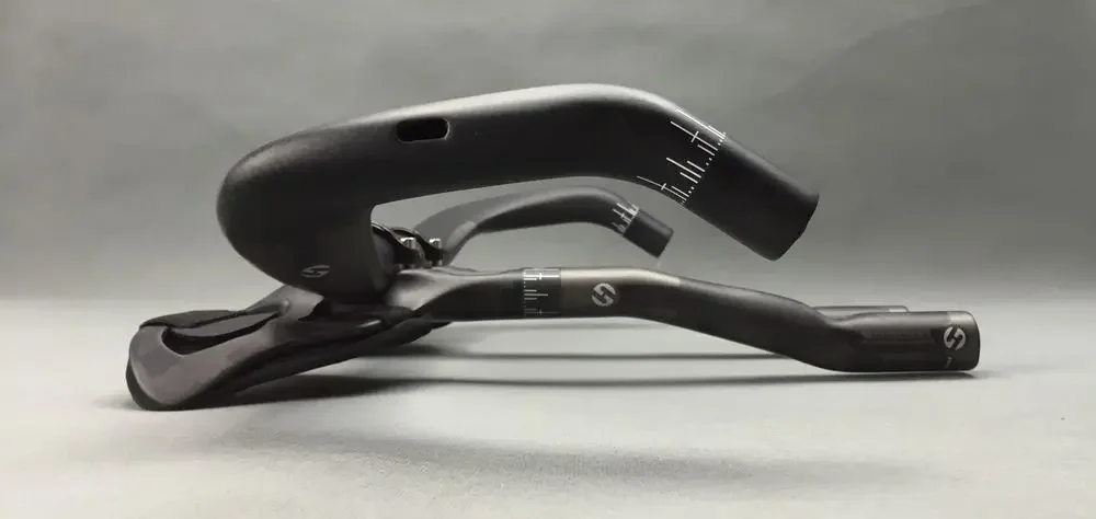 TT دراجة بقية المقود 3k الكربون السفر الدراجات ايرو بار دراجة TT المقود #6