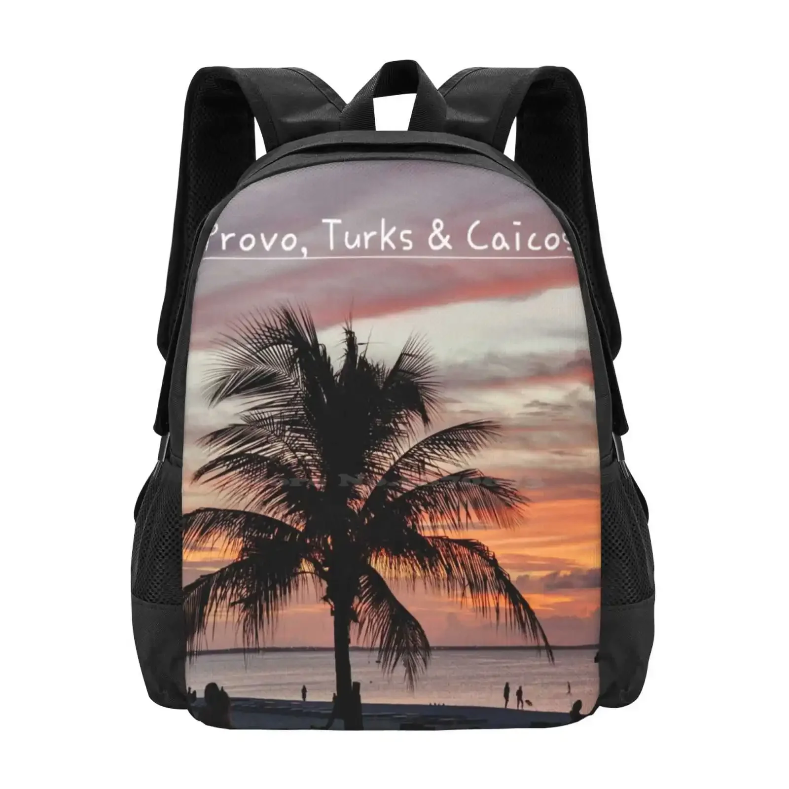 

Provo'S Evening Sky Hot Sale Schoolbag Backpack Fashion Bags Providenciales Turksandcaicos Eveningsky Lifeintci Goldenhour