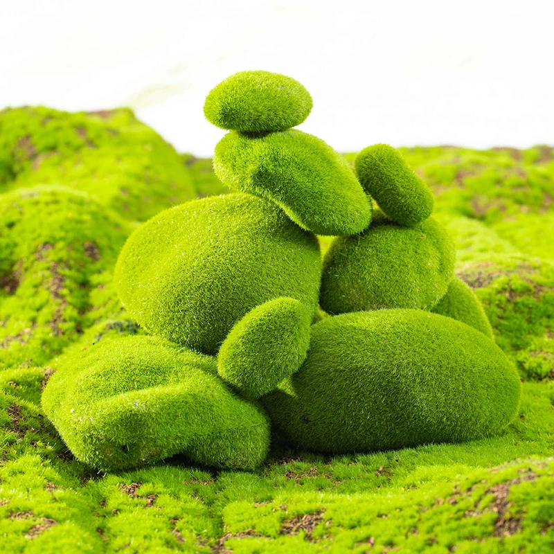 20pcs/bag Simulation Moss Fake - đánh giá và giá Preserved Moss Sheet