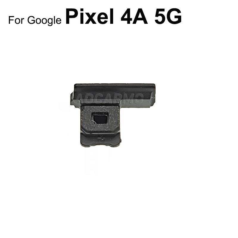 Aocarmo لـ Google Pixel 4A 4G 5G مكبر الصوت Mic Dust Net Mesh استبدال أجزاء