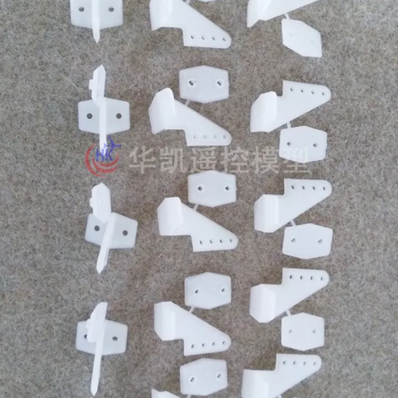 Starrflügel Modell Flugzeug Nylon Vier Loch Standard Ruder Winkel Kunststoff Modell Ruder Winkel Hersteller Direktvertrieb